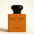 UNTAMED perfume bottle by Ravvine, showcasing bold and fresh fragrance notes.